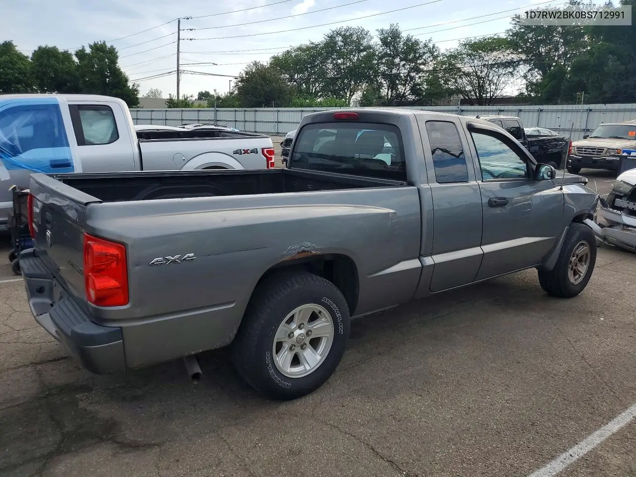 2011 Dodge Dakota St VIN: 1D7RW2BK0BS712991 Lot: 56823156