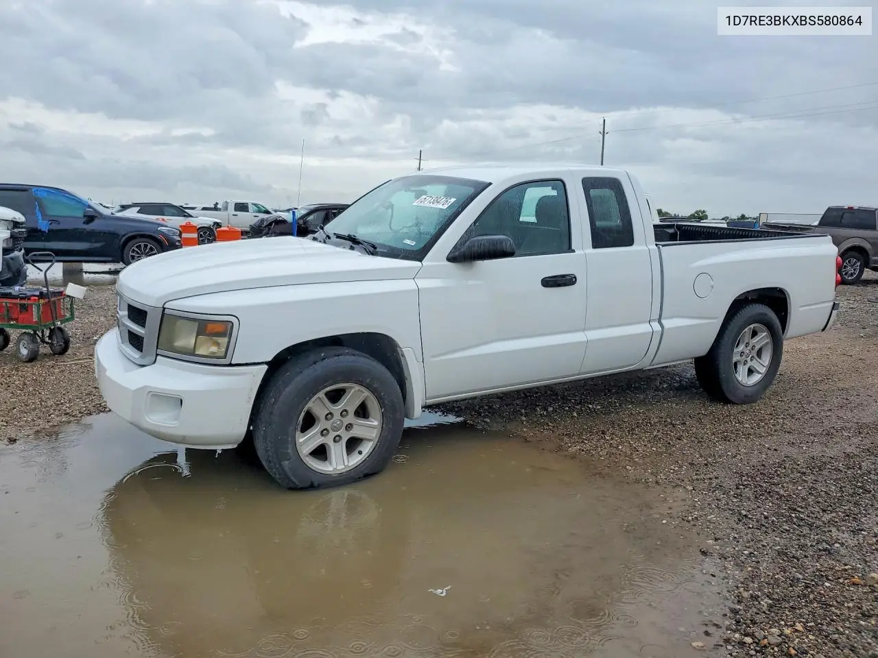 2011 Dodge Dakota Slt VIN: 1D7RE3BKXBS580864 Lot: 57138476
