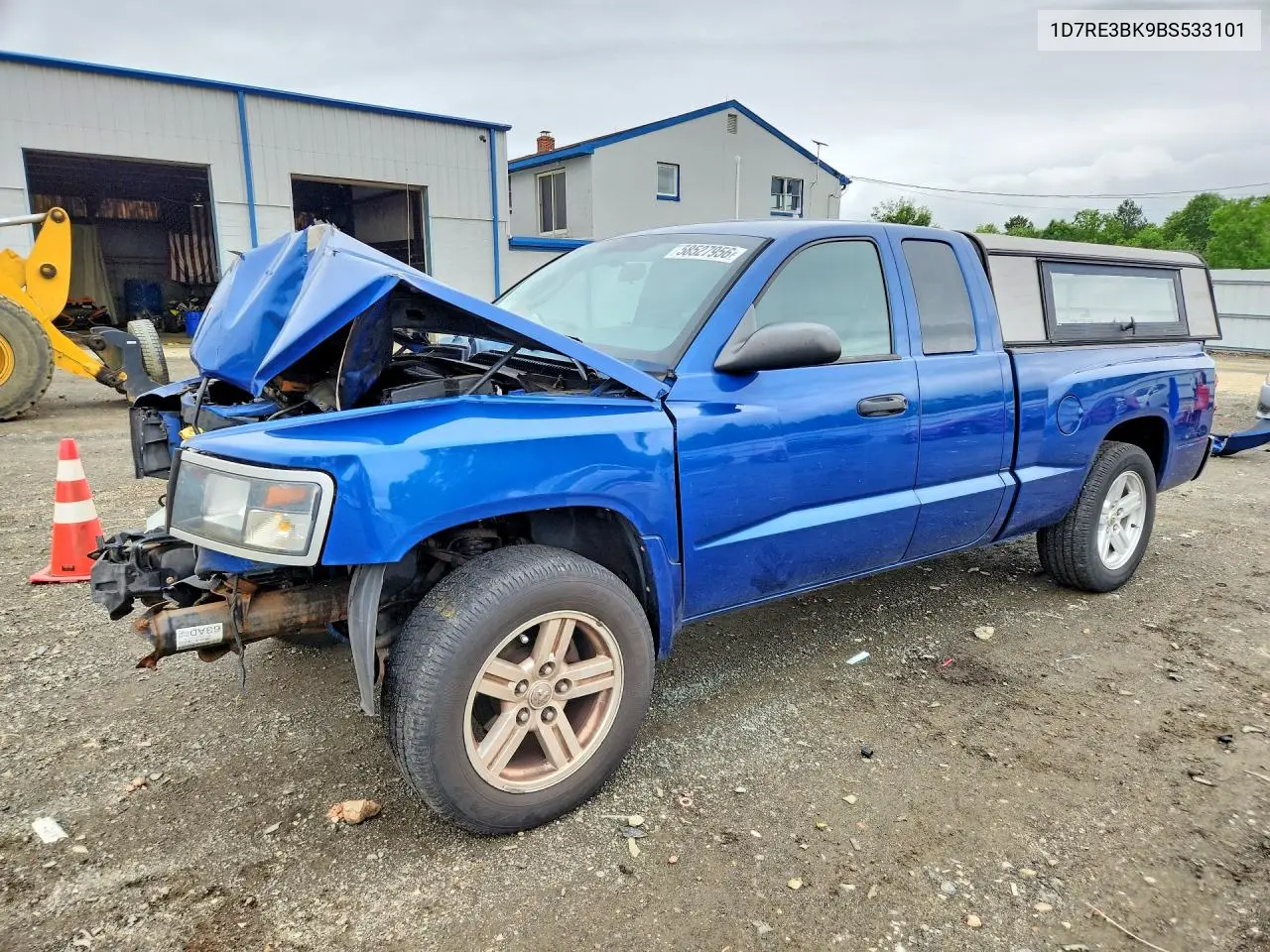 2011 Dodge Dakota Slt VIN: 1D7RE3BK9BS533101 Lot: 58527956