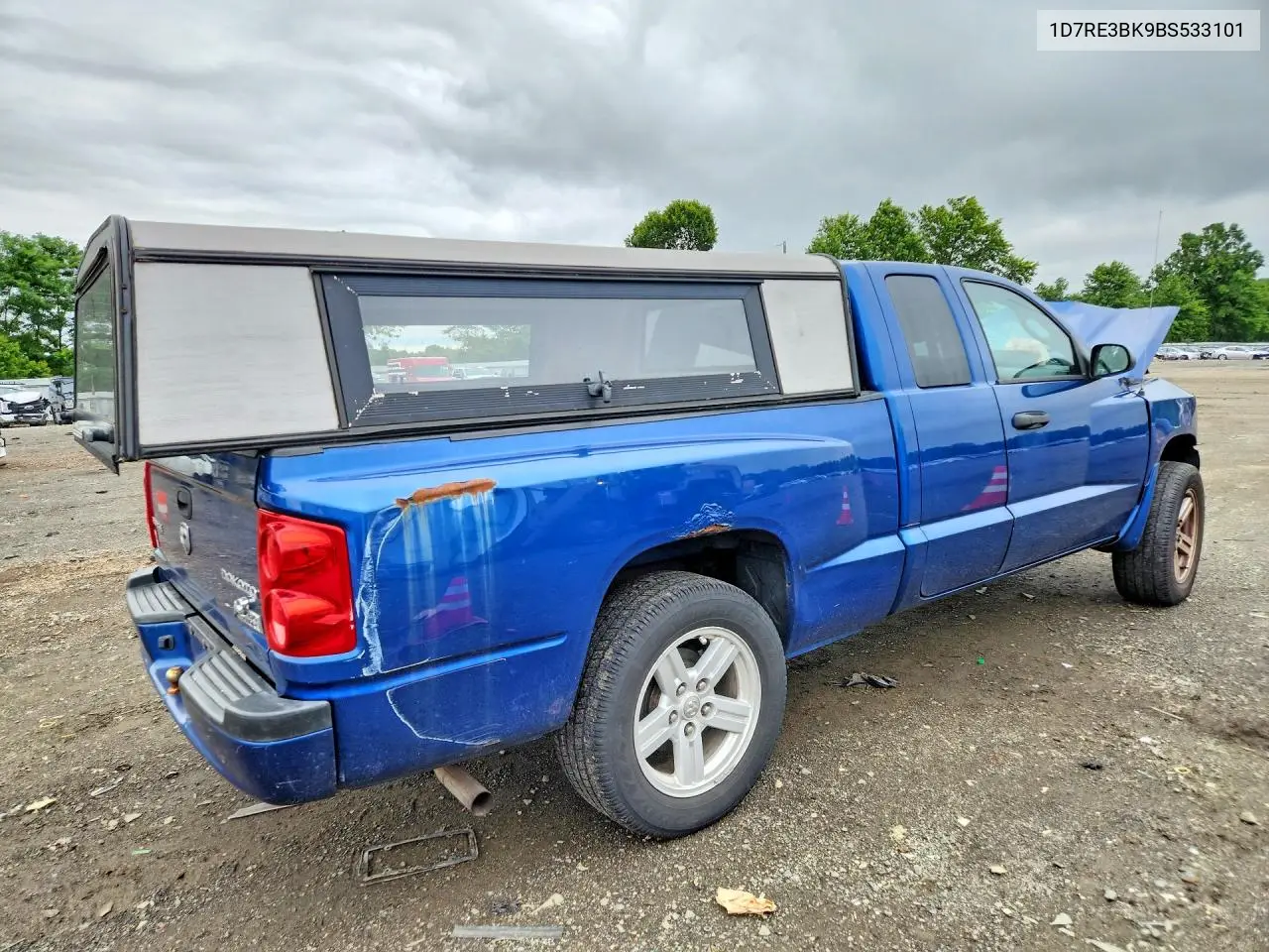 2011 Dodge Dakota Slt VIN: 1D7RE3BK9BS533101 Lot: 58527956