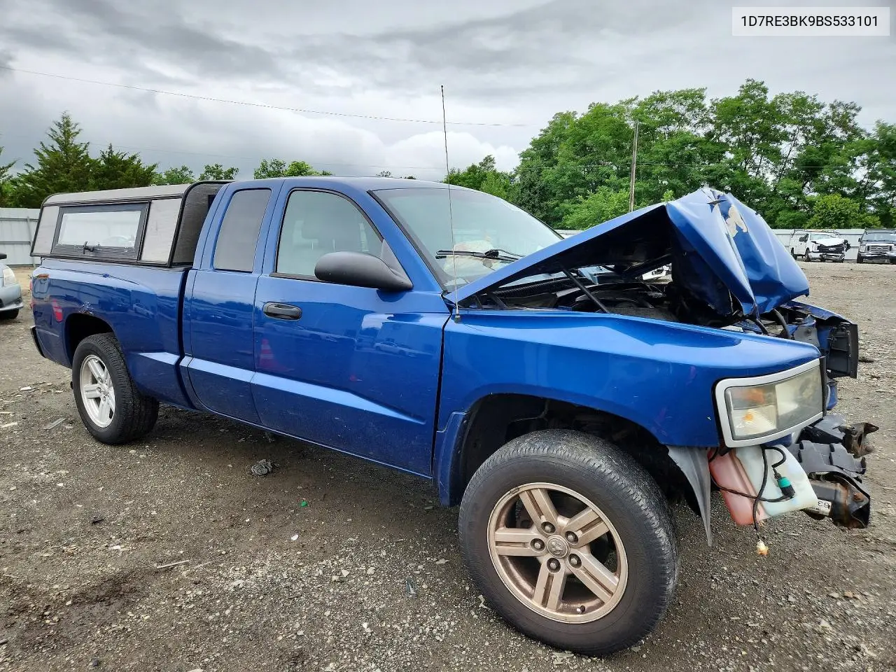 2011 Dodge Dakota Slt VIN: 1D7RE3BK9BS533101 Lot: 58527956
