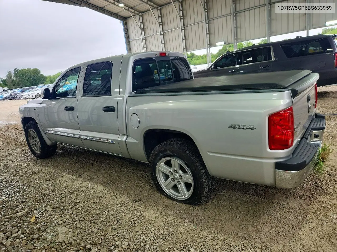 2011 Dodge Dakota Laramie VIN: 1D7RW5GP6BS633959 Lot: 58536916