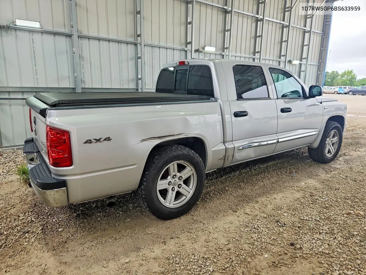 2011 Dodge Dakota Laramie VIN: 1D7RW5GP6BS633959 Lot: 58536916