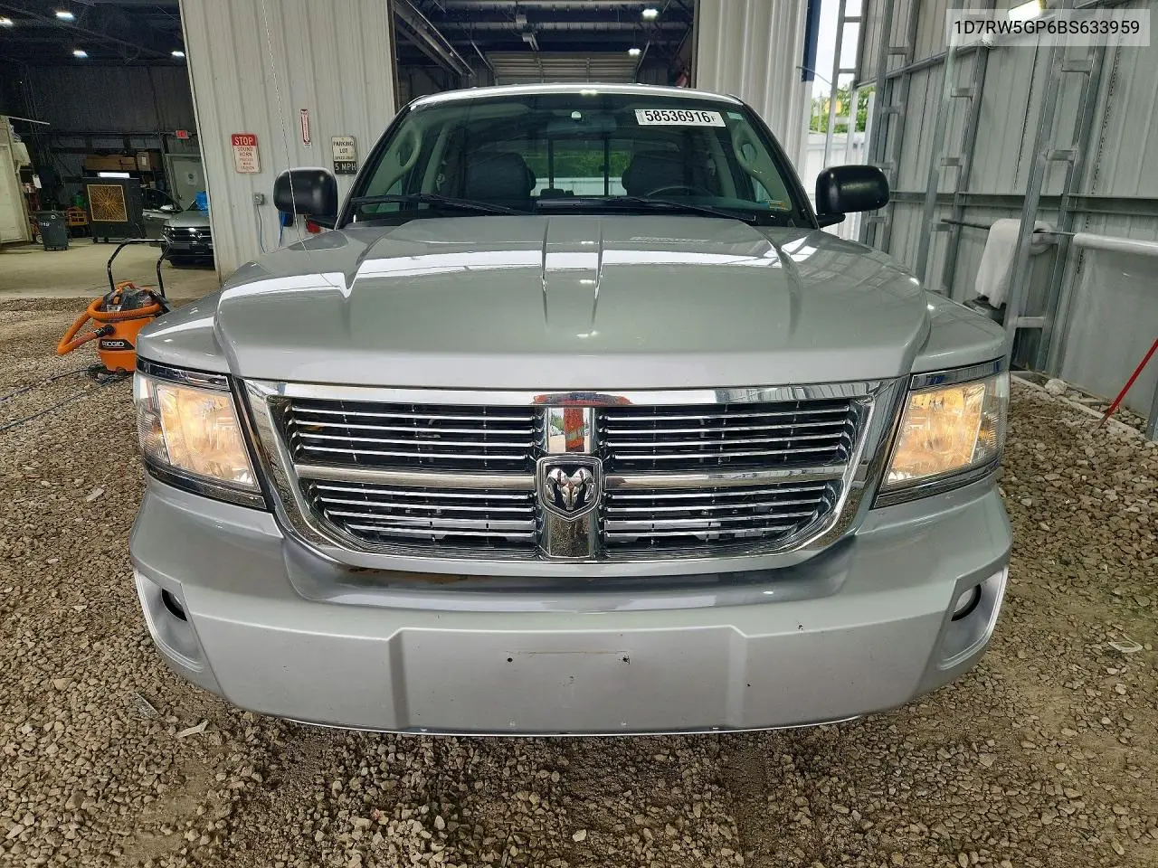 2011 Dodge Dakota Laramie VIN: 1D7RW5GP6BS633959 Lot: 58536916