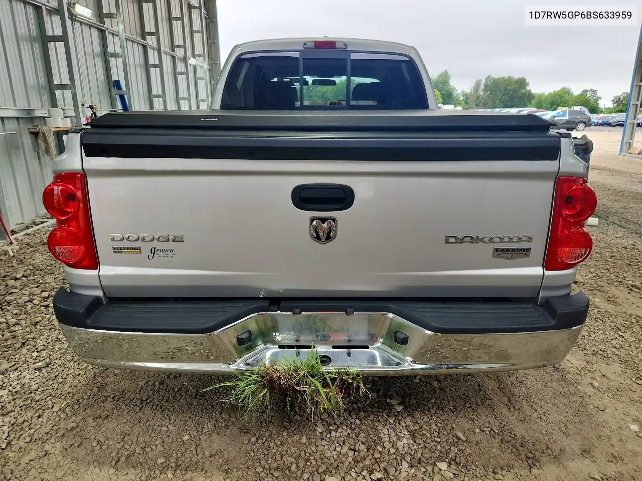 2011 Dodge Dakota Laramie VIN: 1D7RW5GP6BS633959 Lot: 58536916