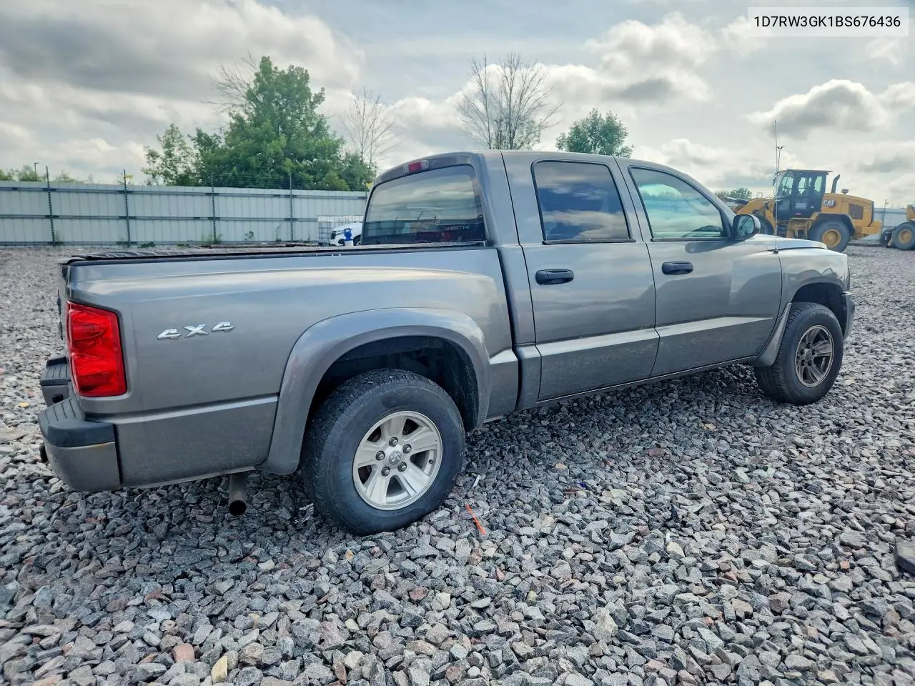 2011 Dodge Dakota Slt VIN: 1D7RW3GK1BS676436 Lot: 60501076