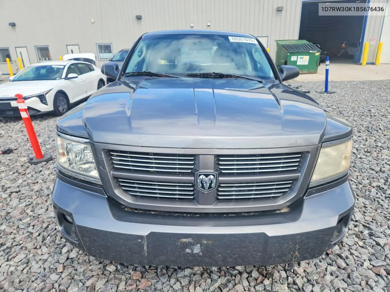 2011 Dodge Dakota Slt VIN: 1D7RW3GK1BS676436 Lot: 60501076