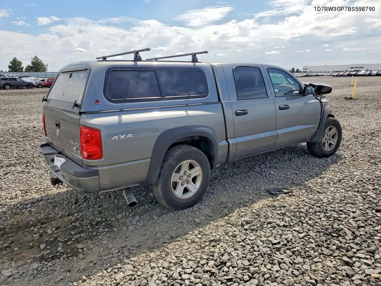 2011 Dodge Dakota Slt VIN: 1D7RW3GP7BS598790 Lot: 61244126