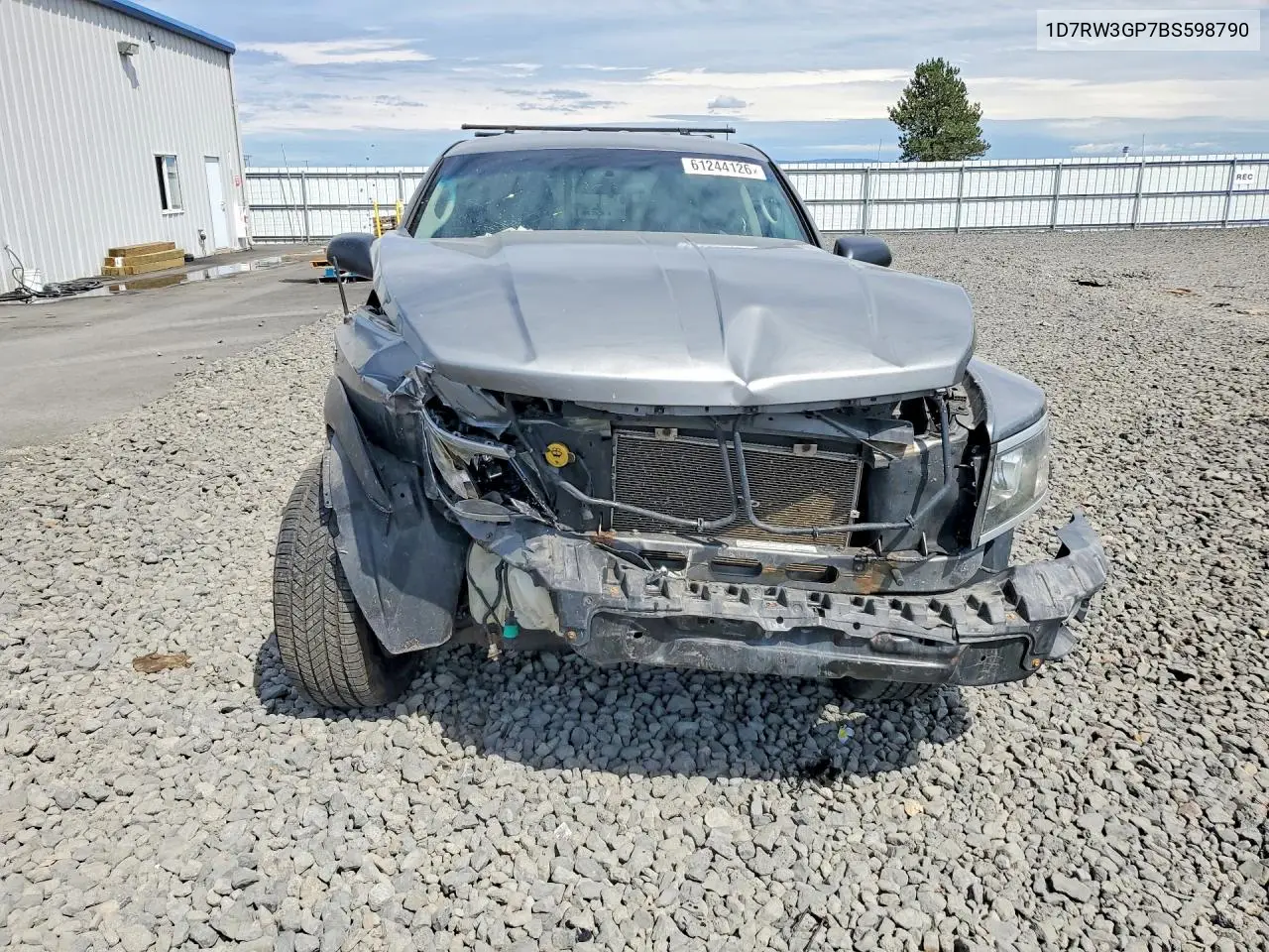 2011 Dodge Dakota Slt VIN: 1D7RW3GP7BS598790 Lot: 61244126