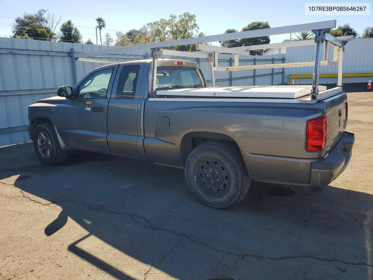 2011 Dodge Dakota Slt VIN: 1D7RE3BP0BS646267 Lot: 61968786
