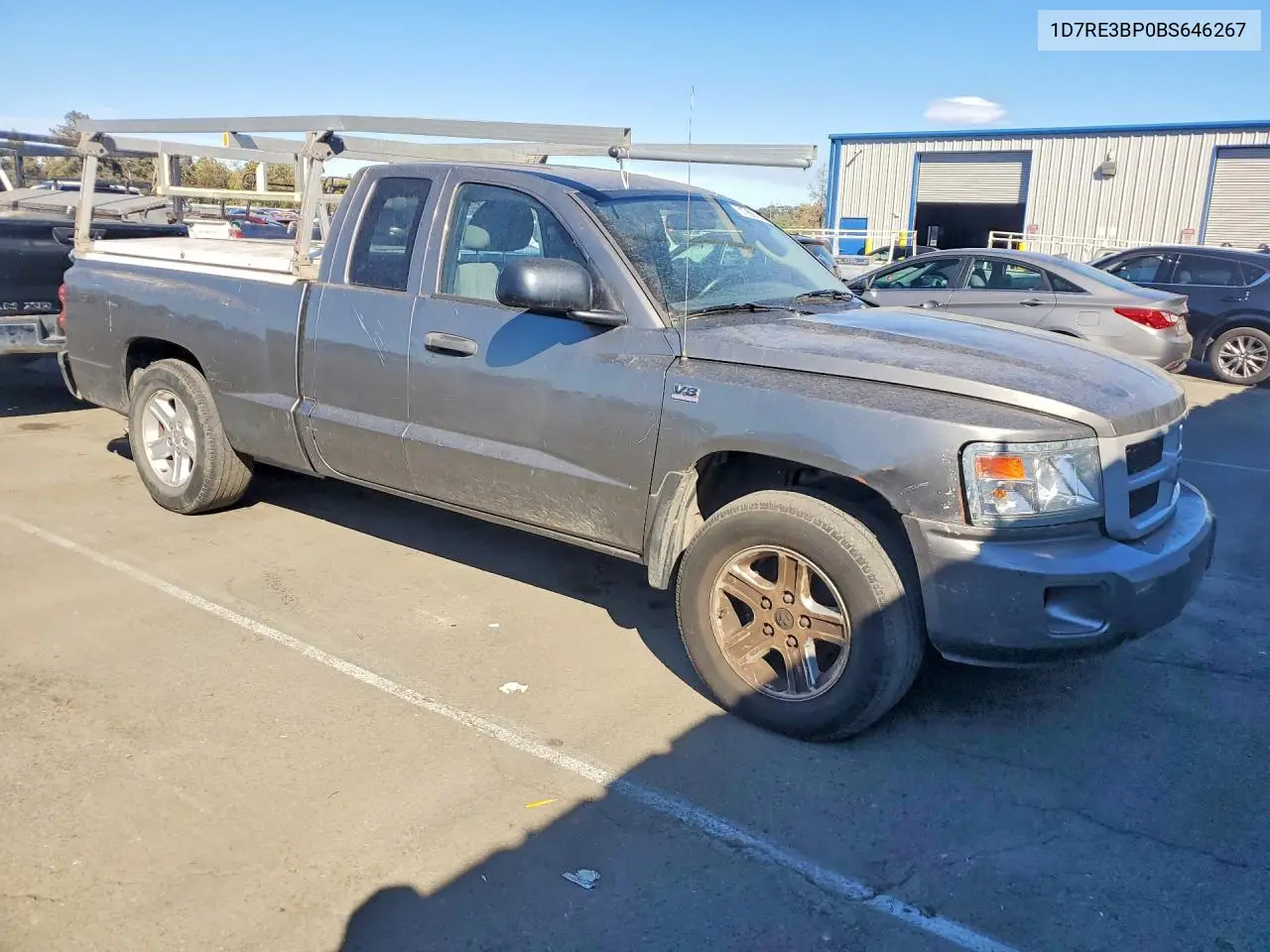 2011 Dodge Dakota Slt VIN: 1D7RE3BP0BS646267 Lot: 61968786