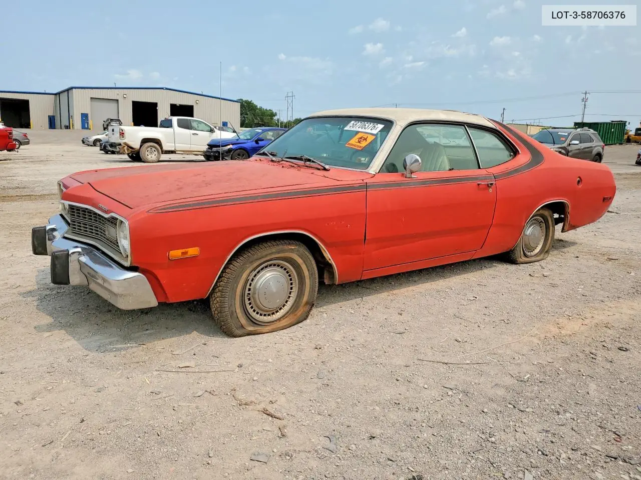 1973 Dodge Dart VIN: LOT-3-58706376 Lot: 58706376