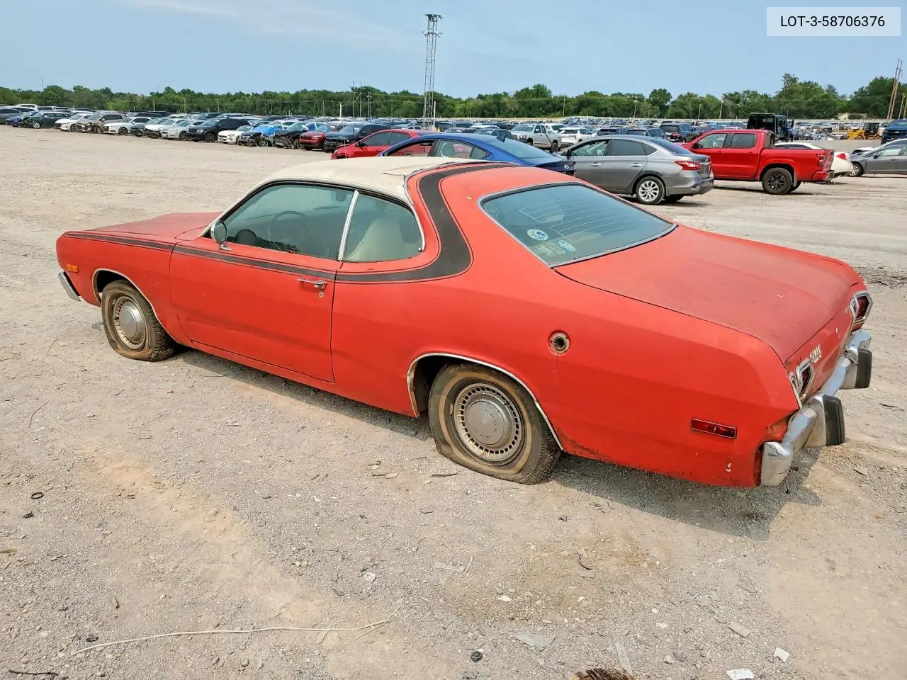 1973 Dodge Dart VIN: LOT-3-58706376 Lot: 58706376