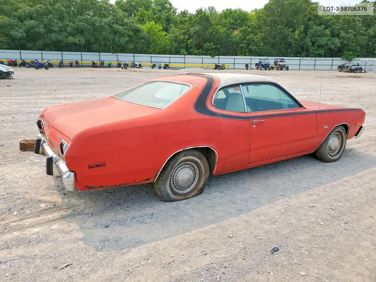 1973 Dodge Dart VIN: LOT-3-58706376 Lot: 58706376