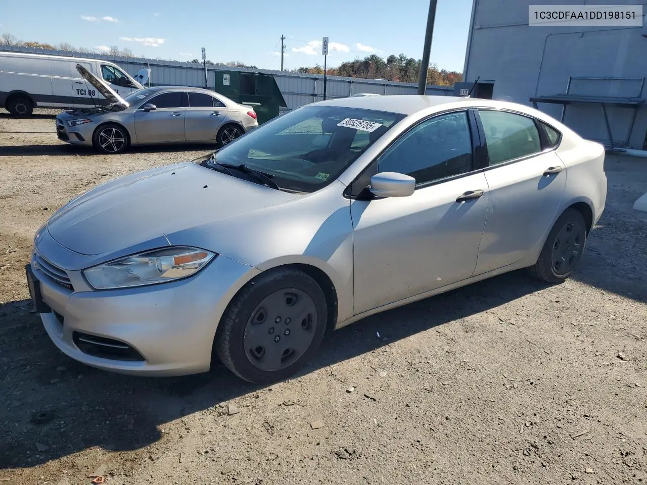 1C3CDFAA1DD198151 2013 Dodge Dart