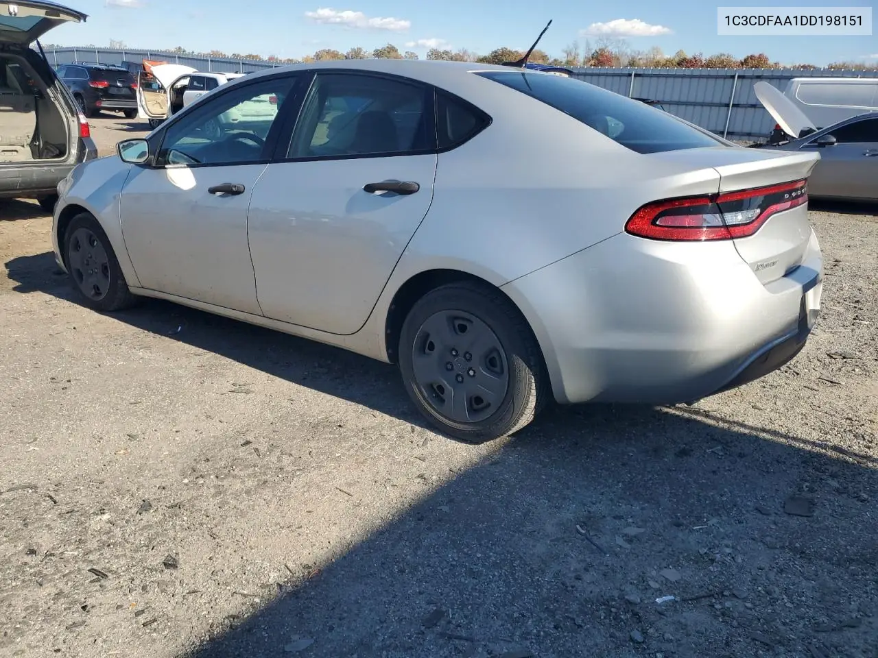 1C3CDFAA1DD198151 2013 Dodge Dart