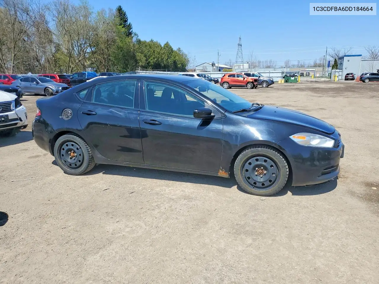 2013 Dodge Dart Sxt VIN: 1C3CDFBA6DD184664 Lot: 50467216