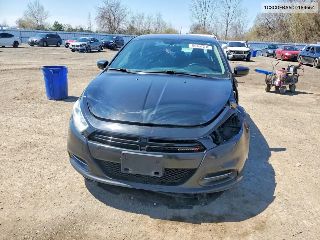2013 Dodge Dart Sxt VIN: 1C3CDFBA6DD184664 Lot: 50467216