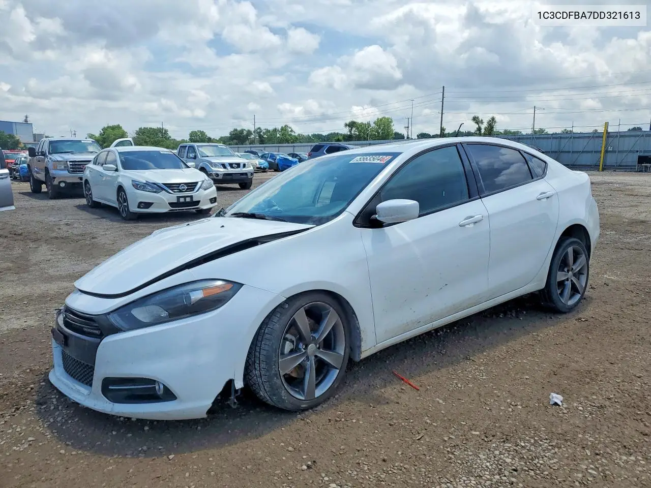 2013 Dodge Dart Sxt VIN: 1C3CDFBA7DD321613 Lot: 55635046
