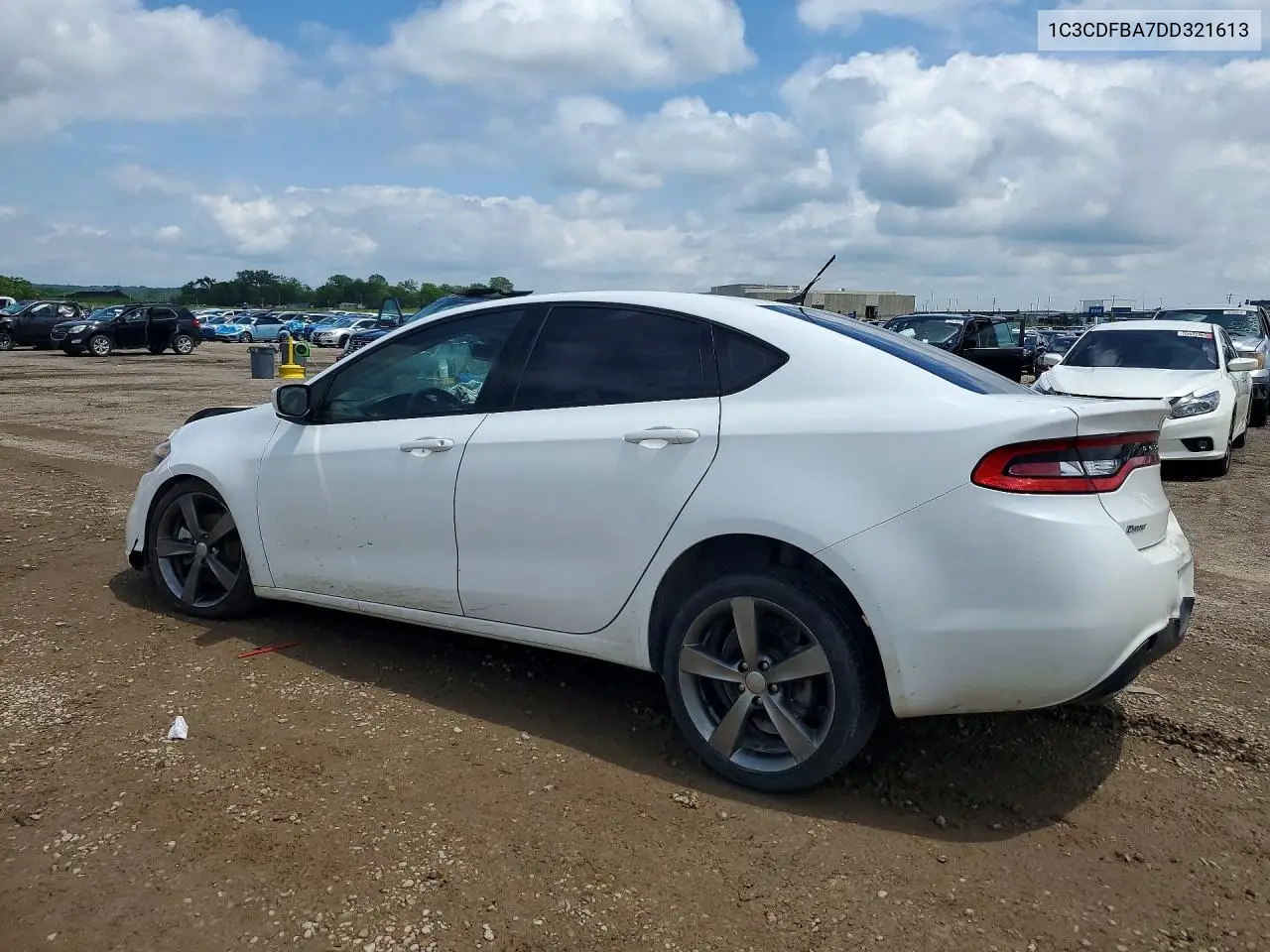 2013 Dodge Dart Sxt VIN: 1C3CDFBA7DD321613 Lot: 55635046