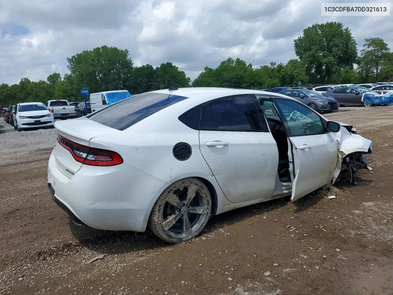 2013 Dodge Dart Sxt VIN: 1C3CDFBA7DD321613 Lot: 55635046