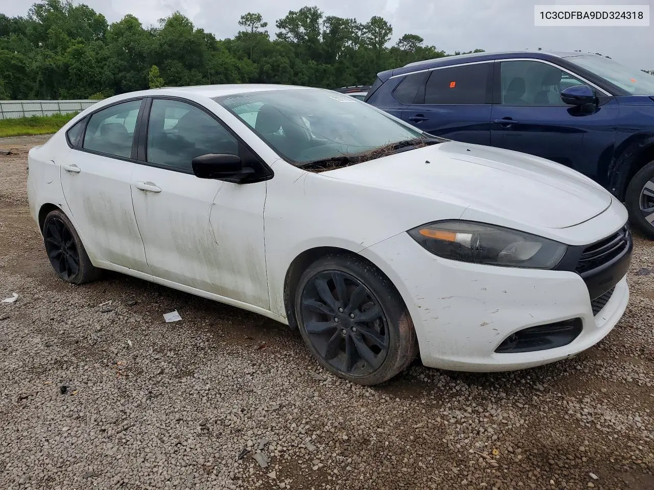 2013 Dodge Dart Sxt VIN: 1C3CDFBA9DD324318 Lot: 56787926