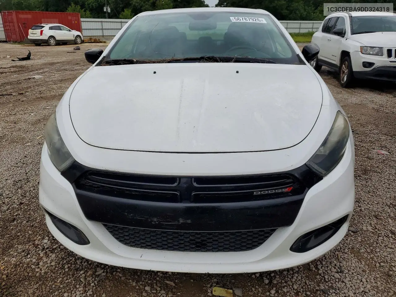 2013 Dodge Dart Sxt VIN: 1C3CDFBA9DD324318 Lot: 56787926