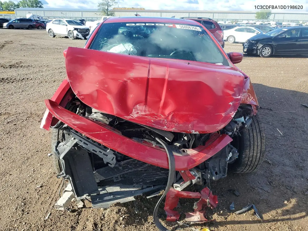 2013 Dodge Dart Sxt VIN: 1C3CDFBA1DD198620 Lot: 56808766