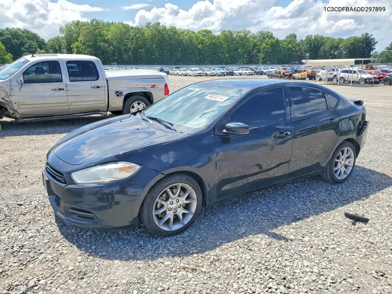2013 Dodge Dart Sxt VIN: 1C3CDFBA6DD297899 Lot: 56830746