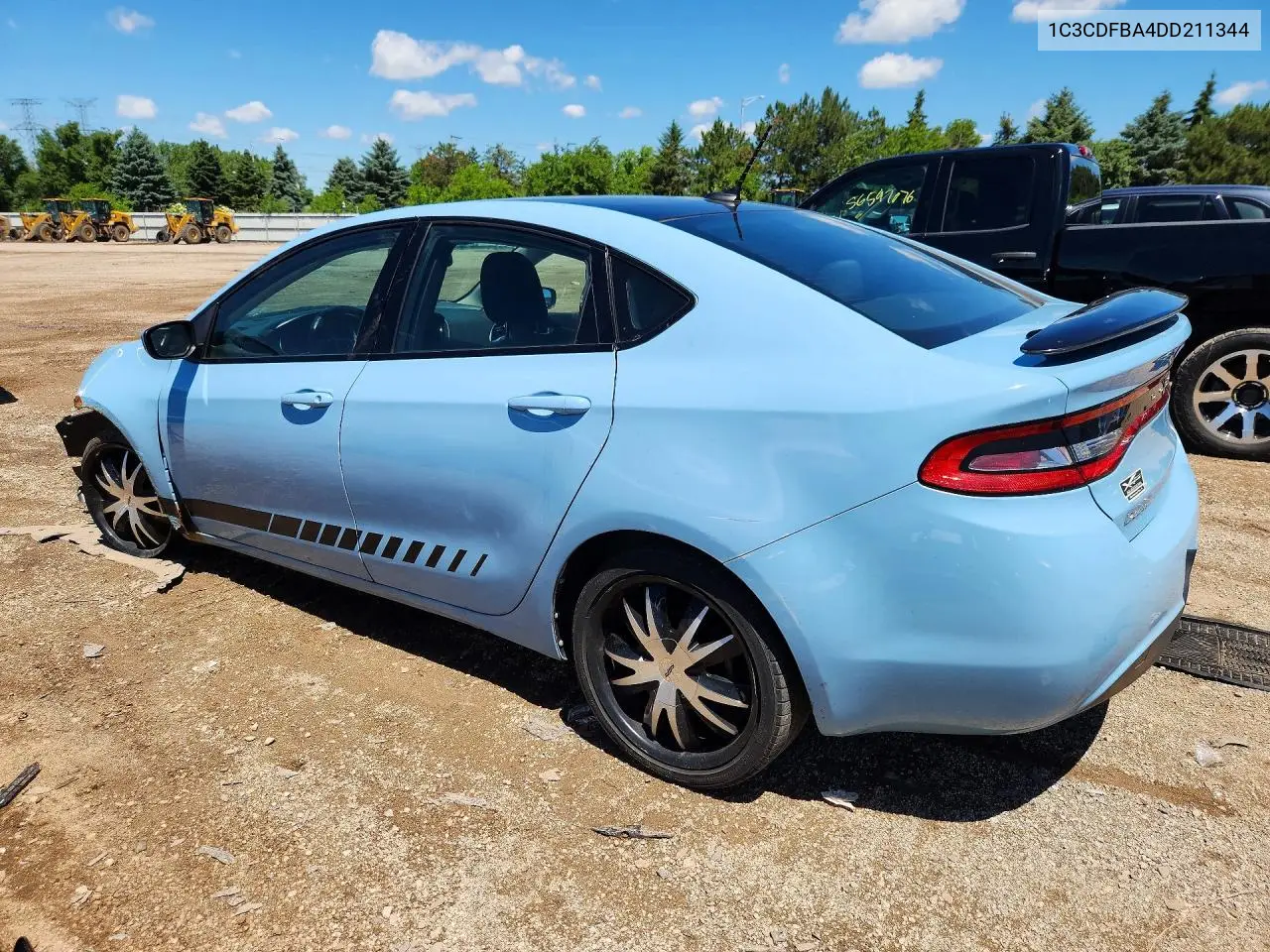 2013 Dodge Dart Sxt VIN: 1C3CDFBA4DD211344 Lot: 56992376