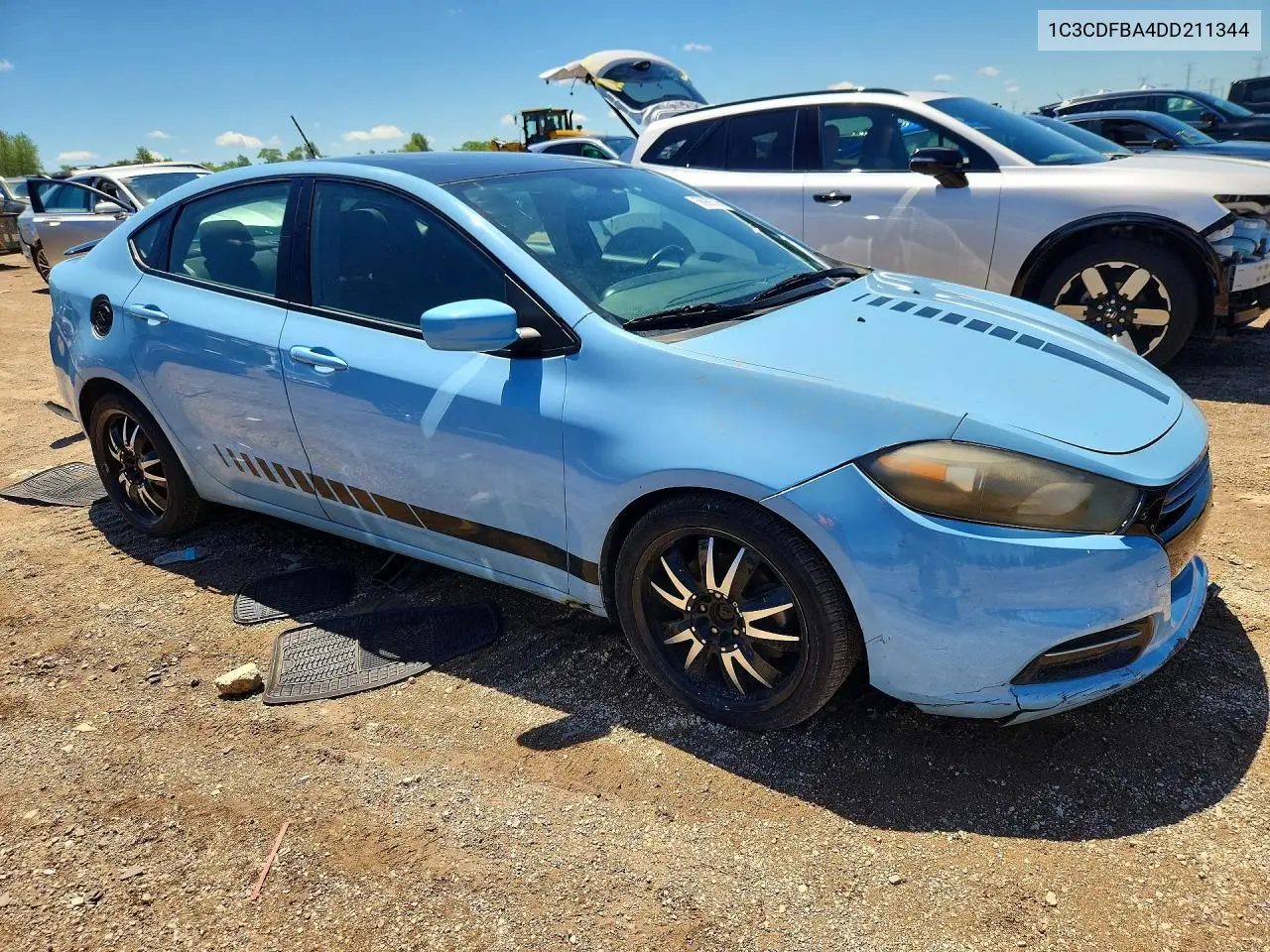 2013 Dodge Dart Sxt VIN: 1C3CDFBA4DD211344 Lot: 56992376