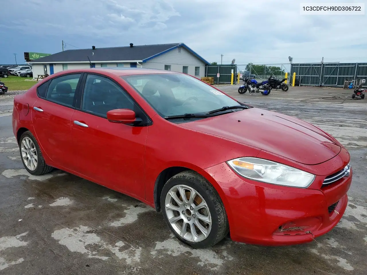 2013 Dodge Dart VIN: 1C3CDFCH9DD306722 Lot: 57173196