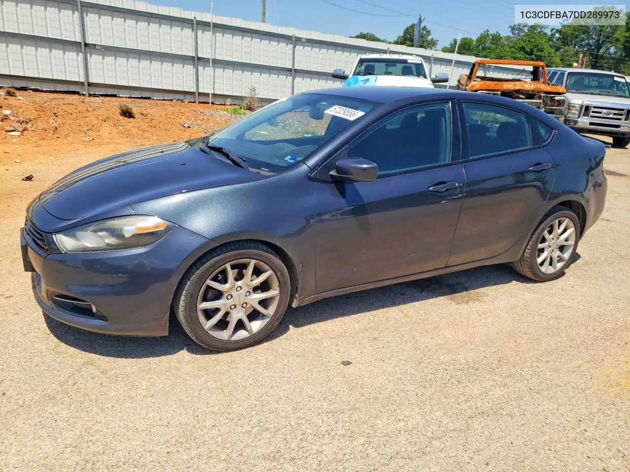 2013 Dodge Dart Sxt VIN: 1C3CDFBA7DD289973 Lot: 57229556