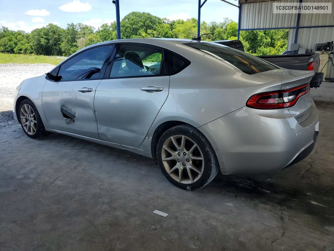 2013 Dodge Dart Sxt VIN: 1C3CDFBA1DD148901 Lot: 57396466