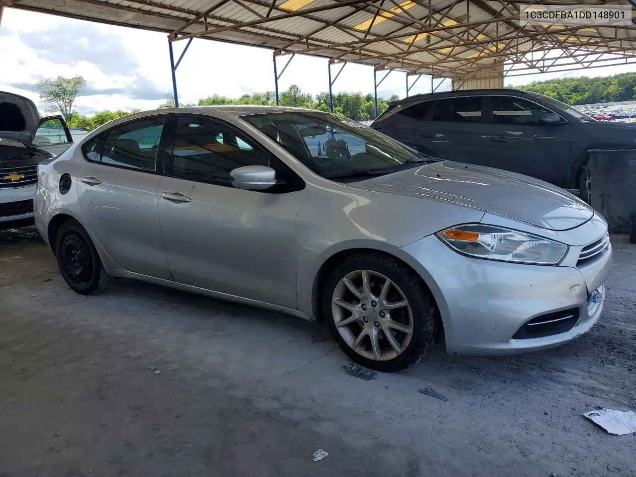 2013 Dodge Dart Sxt VIN: 1C3CDFBA1DD148901 Lot: 57396466