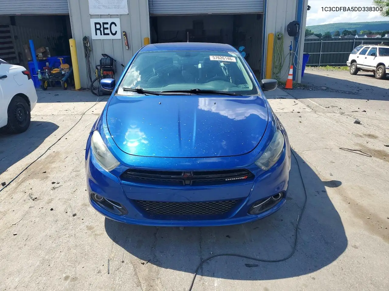 2013 Dodge Dart Sxt VIN: 1C3CDFBA5DD338300 Lot: 57626146