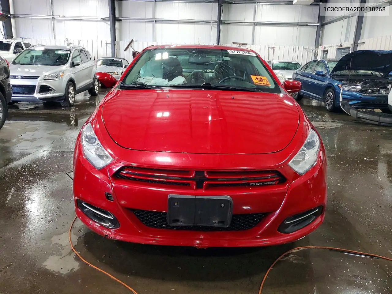 2013 Dodge Dart Sxt VIN: 1C3CDFBA2DD110268 Lot: 57723666