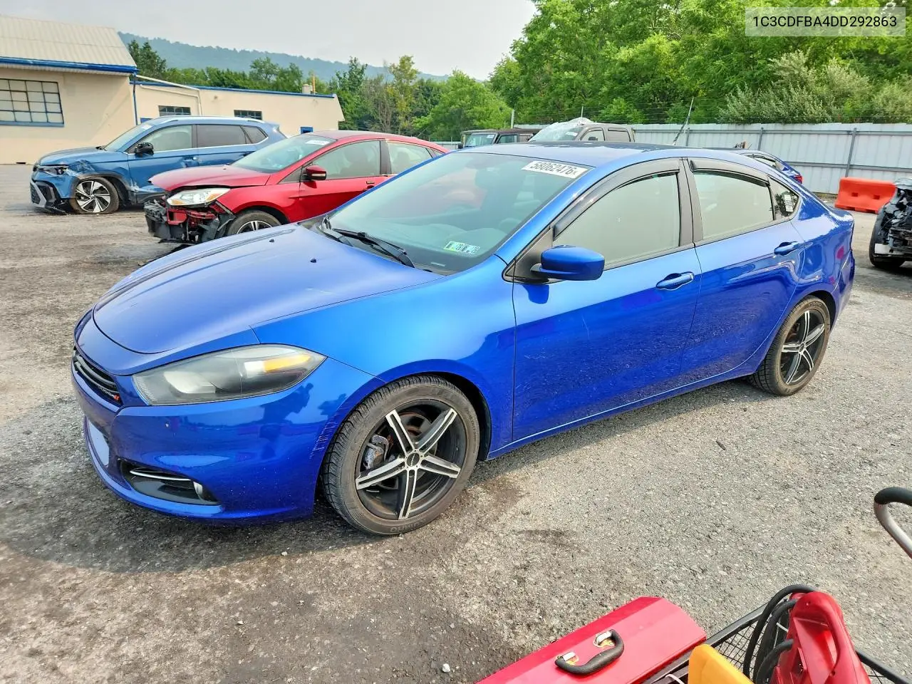2013 Dodge Dart Sxt VIN: 1C3CDFBA4DD292863 Lot: 58062476