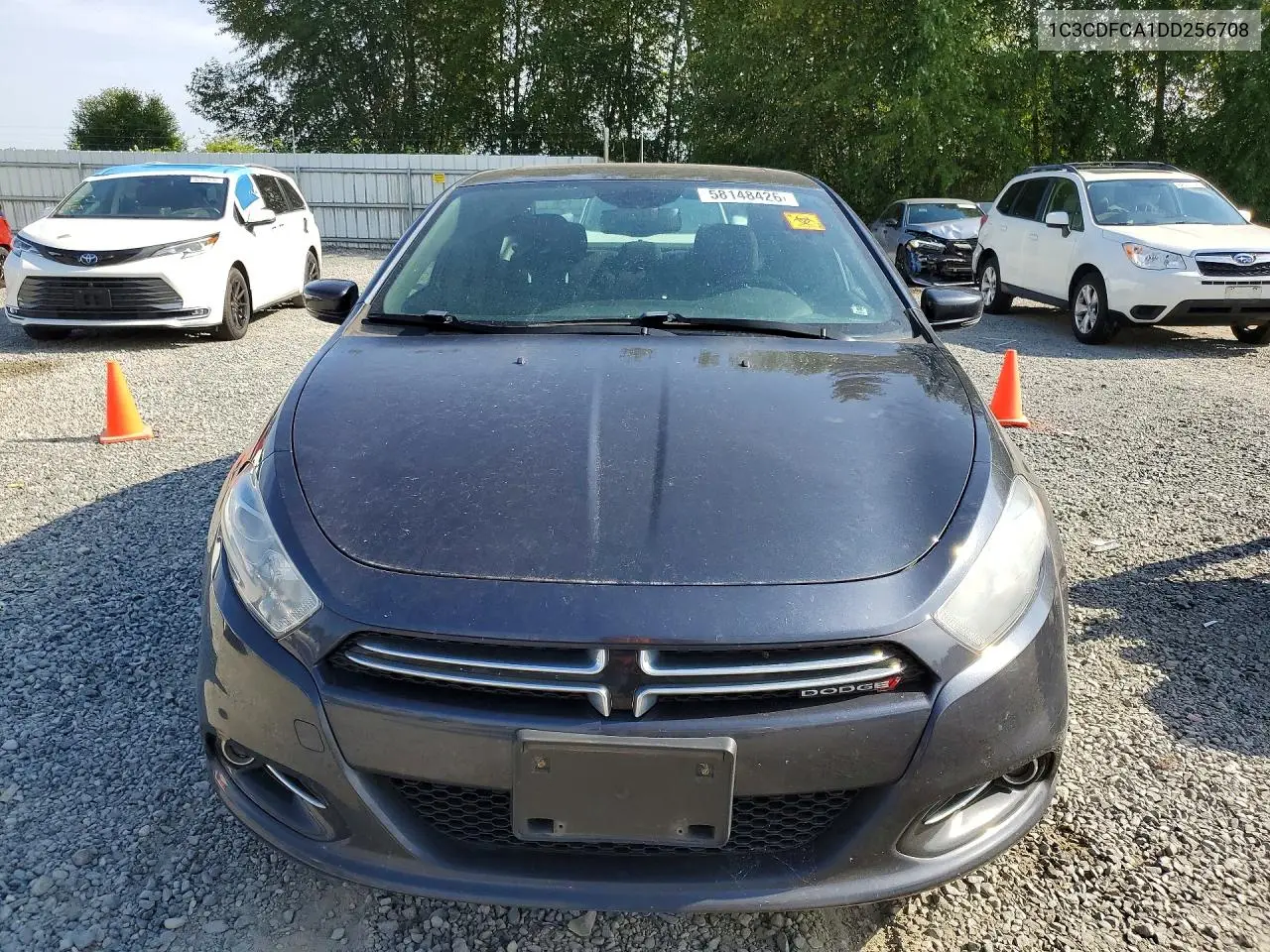 2013 Dodge Dart Limited VIN: 1C3CDFCA1DD256708 Lot: 58148426