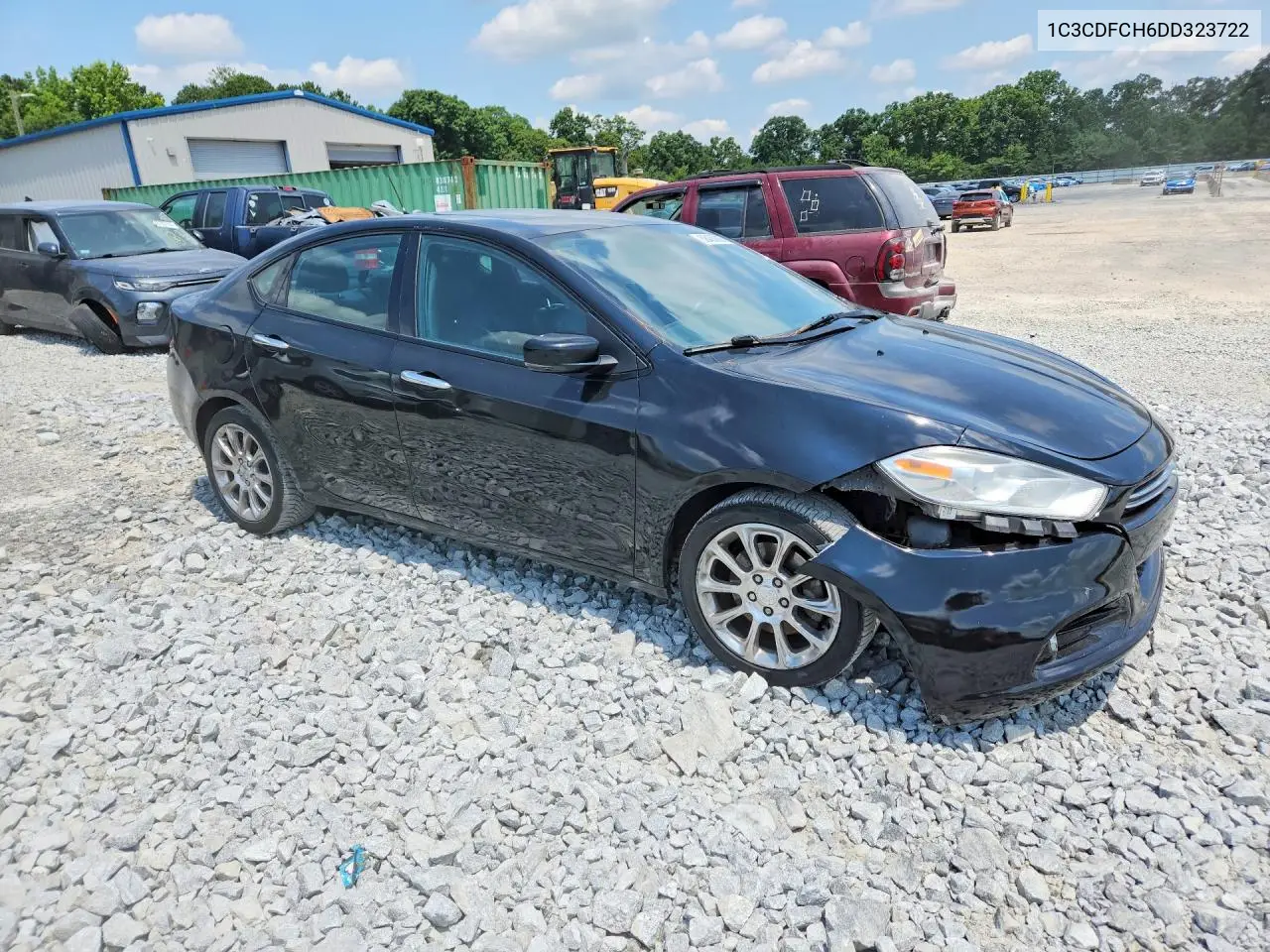 2013 Dodge Dart Limited VIN: 1C3CDFCH6DD323722 Lot: 58430886