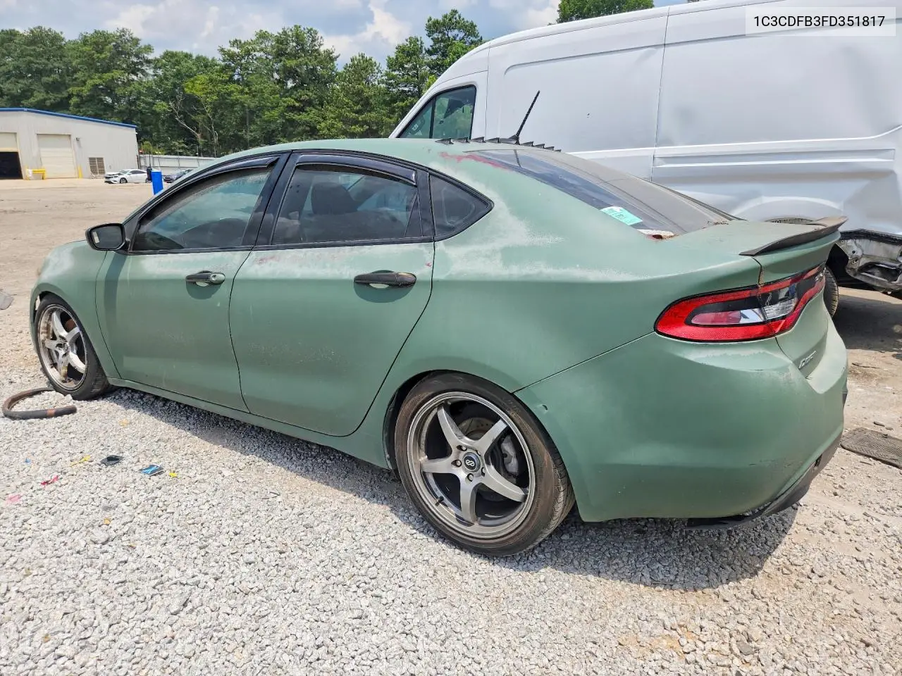 2013 Dodge Dart Sxt VIN: 1C3CDFBB3FD351817 Lot: 58490476
