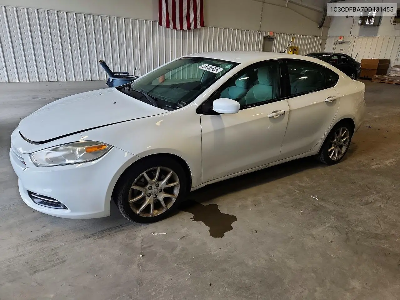 2013 Dodge Dart Sxt VIN: 1C3CDFBA7DD131455 Lot: 58756656