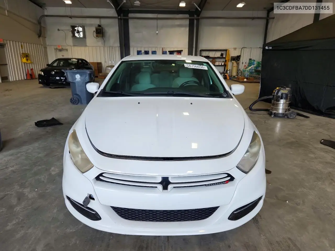 2013 Dodge Dart Sxt VIN: 1C3CDFBA7DD131455 Lot: 58756656