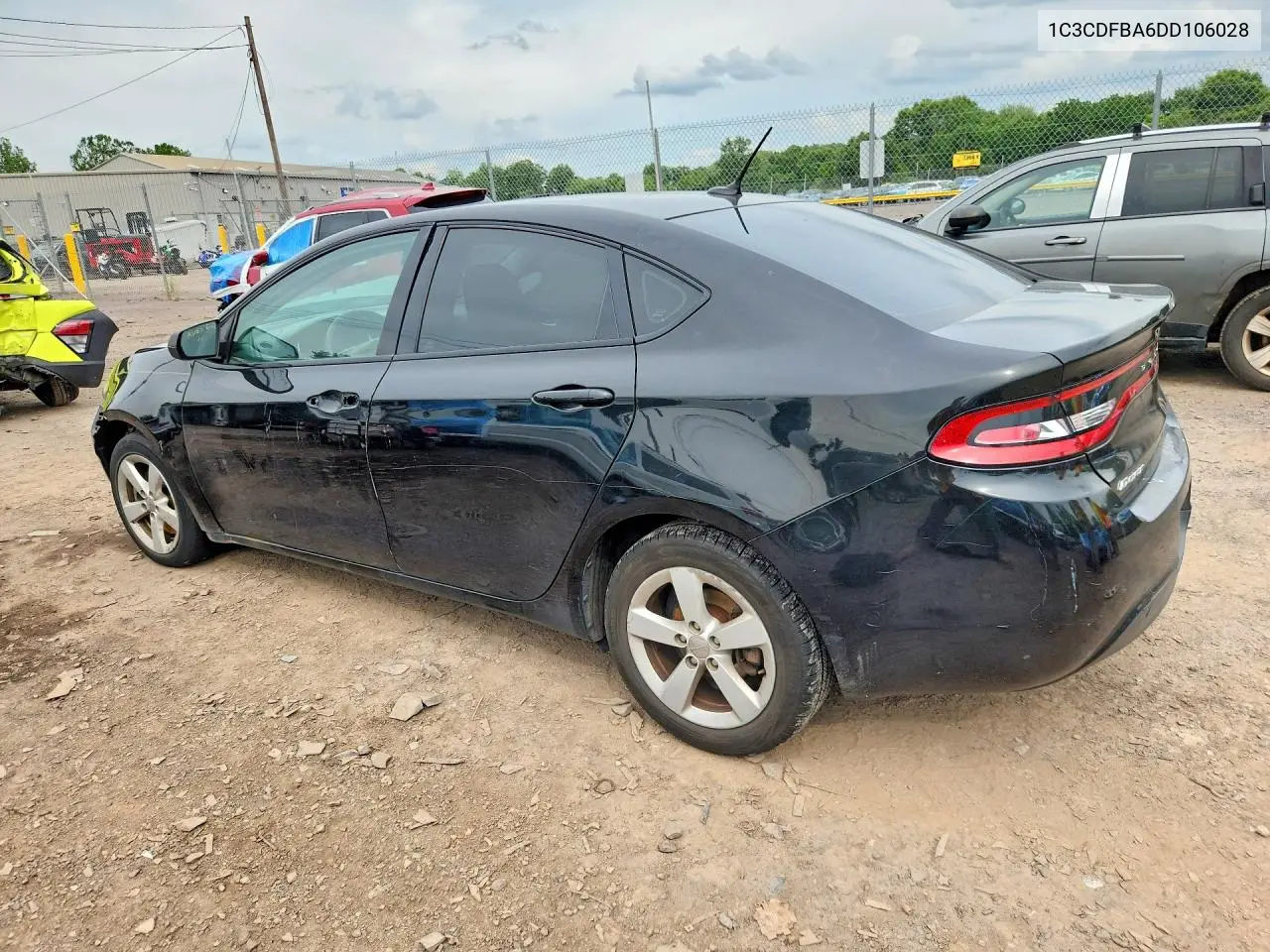 2013 Dodge Dart Sxt VIN: 1C3CDFBA6DD106028 Lot: 58899856