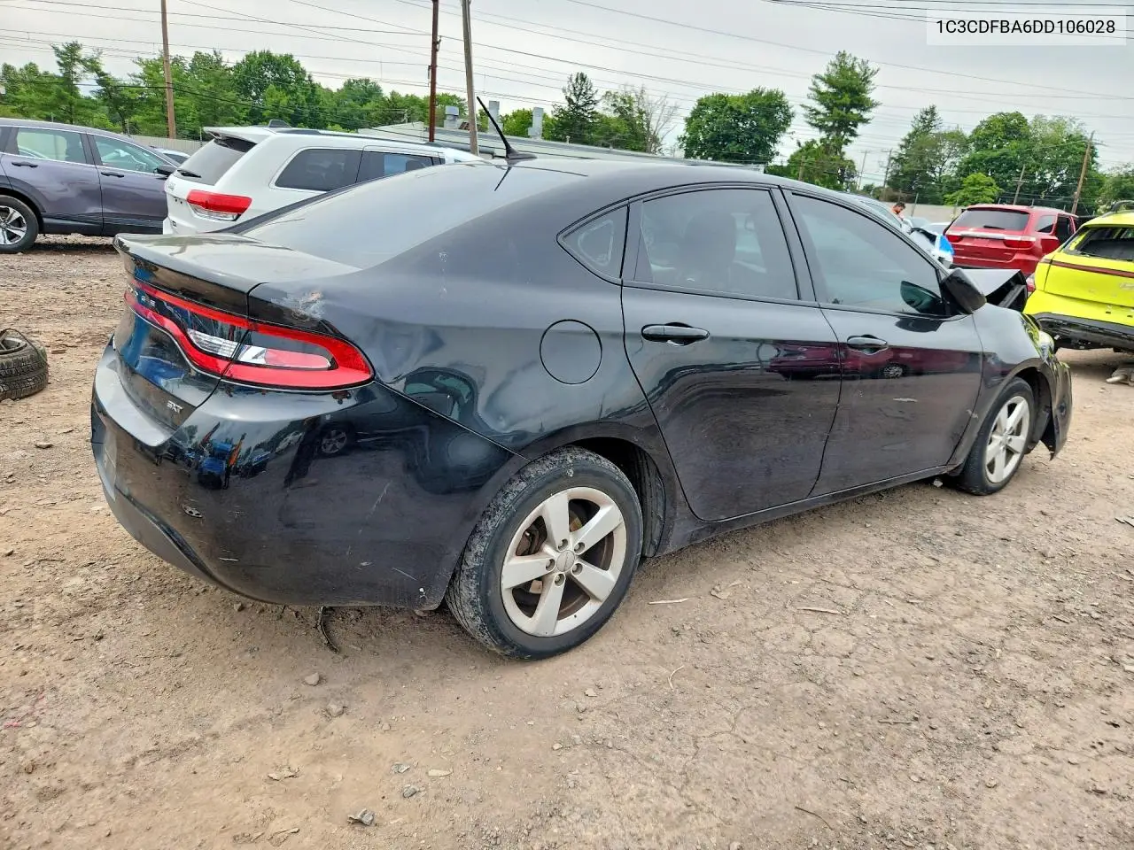 2013 Dodge Dart Sxt VIN: 1C3CDFBA6DD106028 Lot: 58899856