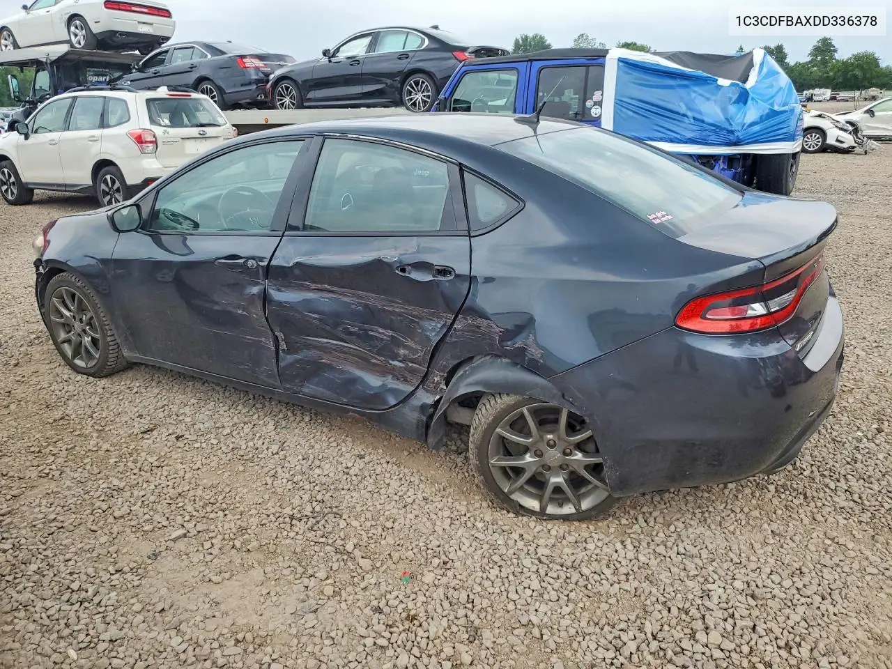 2013 Dodge Dart Sxt VIN: 1C3CDFBAXDD336378 Lot: 58933306