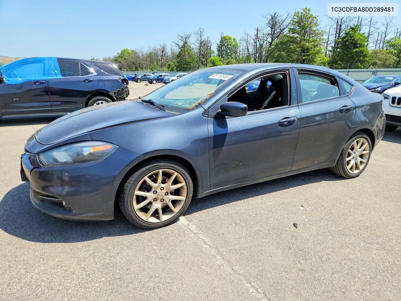 2013 Dodge Dart Sxt VIN: 1C3CDFBA8DD289481 Lot: 59118846