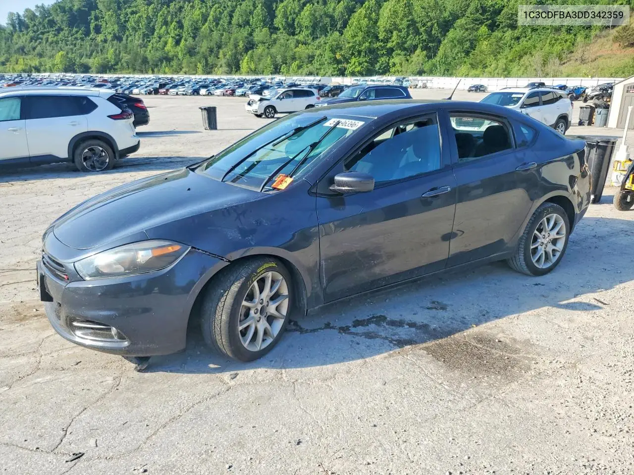 2013 Dodge Dart Sxt VIN: 1C3CDFBA3DD342359 Lot: 59196396