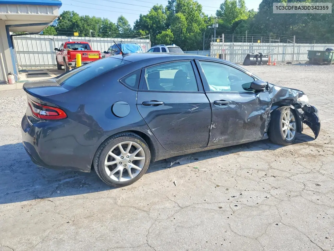 2013 Dodge Dart Sxt VIN: 1C3CDFBA3DD342359 Lot: 59196396