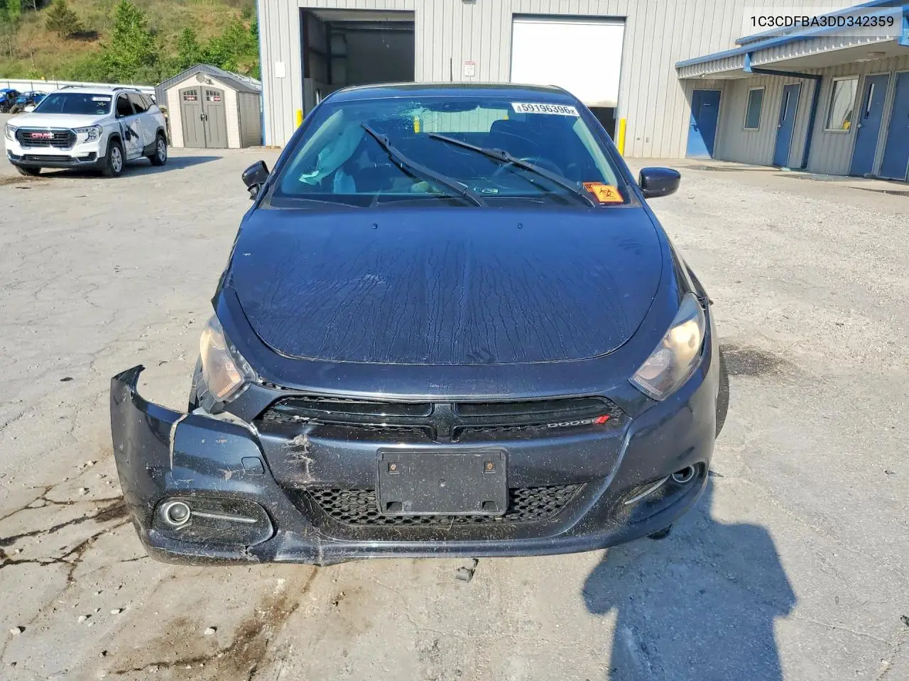 2013 Dodge Dart Sxt VIN: 1C3CDFBA3DD342359 Lot: 59196396